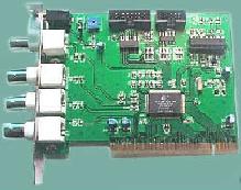 system pc-based dvr cctv card 4 channel